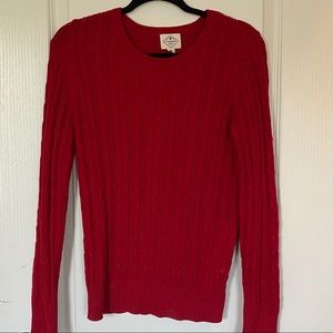 Red long sleeved sweater✨